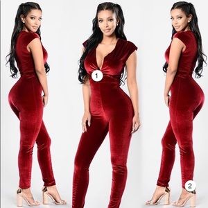 Sweet & sassy Fashion Nova jumpsuit!